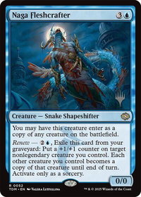 Naga Fleshcrafter - Promo Pack: Tarkir: Dragonstorm (PPTDM) #52 - Rare Magic: The Gathering Trading Card