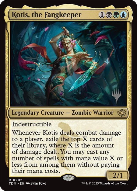 Kotis, the Fangkeeper - Promo Pack: Tarkir: Dragonstorm Magic: The Gathering trading card