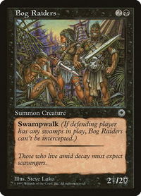 Bog Raiders - Portal (POR) #82 - Common Magic: The Gathering Trading Card