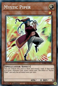 Mystic Piper (PCR) - Quarter Century Stampede  #RA04-EN005 - Prismatic Collector's Rare YuGiOh Trading Card