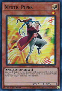 Mystic Piper - Quarter Century Stampede  #RA04-EN005 - Super Rare YuGiOh Trading Card