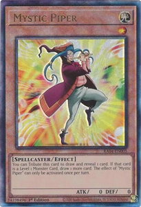 Mystic Piper (PUR) - Quarter Century Stampede  #RA04-EN005 - Prismatic Ultimate Rare YuGiOh Trading Card