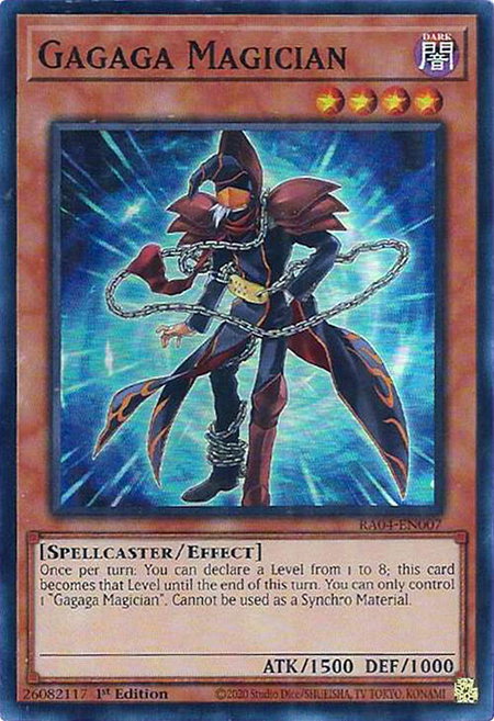 Gagaga Magician - Quarter Century Stampede YuGiOh trading card