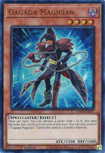 Gagaga Magician (UR) - Quarter Century Stampede  #RA04-EN007 - Ultra Rare YuGiOh Trading Card