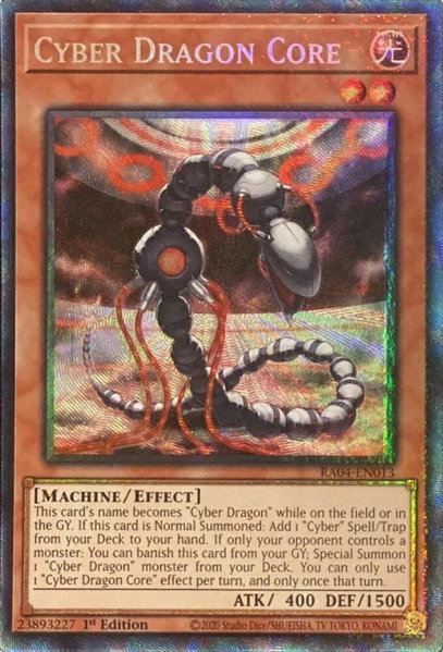 Cyber Dragon Core (PCR) trading card from Quarter Century Stampede Cyber Dragon Core (PCR) - Quarter Century Stampede YuGiOh trading card