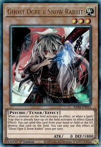 Ghost Ogre & Snow Rabbit (PUR) - Quarter Century Stampede  #RA04-EN015 - Prismatic Ultimate Rare YuGiOh Trading Card