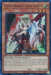 Ghost Ogre & Snow Rabbit (UR) - Quarter Century Stampede  #RA04-EN015 - Ultra Rare YuGiOh Trading Card