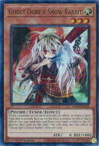 Ghost Ogre & Snow Rabbit (UR) - Quarter Century Stampede #RA04-EN015 - Ultra Rare YuGiOh Trading Card