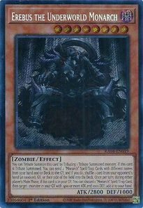 Erebus the Underworld Monarch (Secret Rare) - Quarter Century Stampede  #RA04-EN019 - Secret Rare YuGiOh Trading Card