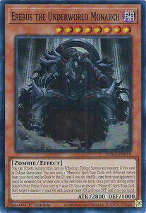 Erebus the Underworld Monarch - Quarter Century Stampede  #RA04-EN019 - Super Rare YuGiOh Trading Card