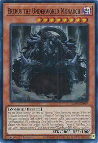Erebus the Underworld Monarch - Quarter Century Stampede #RA04-EN019 - Super Rare YuGiOh Trading Card