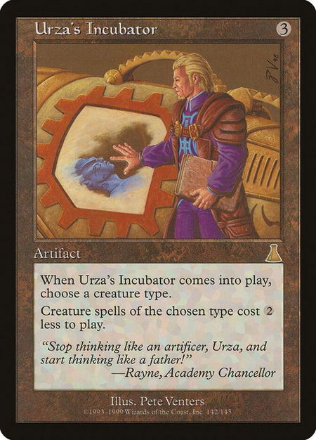 Urza's Incubator - Urza's Destiny Magic: The Gathering trading card
