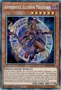 Apprentice Illusion Magician (PCR) - Quarter Century Stampede  #RA04-EN023 - Prismatic Collector's Rare YuGiOh Trading Card