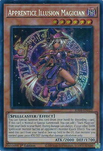 Apprentice Illusion Magician (Secret Rare) - Quarter Century Stampede  #RA04-EN023 - Secret Rare YuGiOh Trading Card