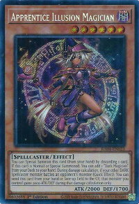 Apprentice Illusion Magician (Secret Rare) - Quarter Century Stampede #RA04-EN023 - Secret Rare YuGiOh Trading Card