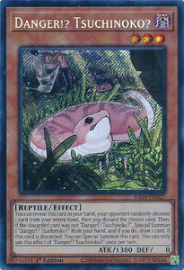 Danger!? Tsuchinoko? (Secret Rare) - Quarter Century Stampede  #RA04-EN027 - Secret Rare YuGiOh Trading Card
