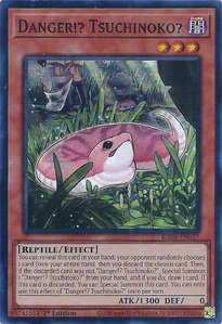 Danger!? Tsuchinoko? - Quarter Century Stampede  #RA04-EN027 - Super Rare YuGiOh Trading Card