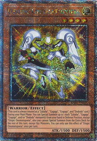 Utopic Onomatopoeia (Quarter Century Secret Rare) - Quarter Century Stampede  #RA04-EN028 - Quarter Century Secret Rare YuGiOh Trading Card