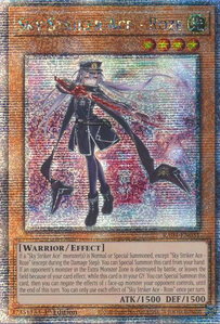 Sky Striker Ace - Roze (Quarter Century Secret Rare) - Quarter Century Stampede  #RA04-EN031 - Quarter Century Secret Rare YuGiOh Trading Card