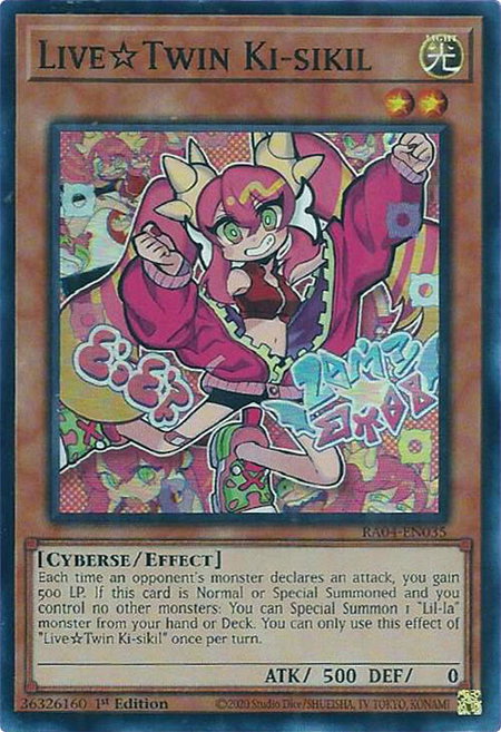 Live Twin Ki-sikil - Quarter Century Stampede YuGiOh trading card