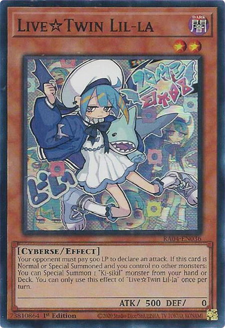 Live Twin Lil-la - Quarter Century Stampede YuGiOh trading card