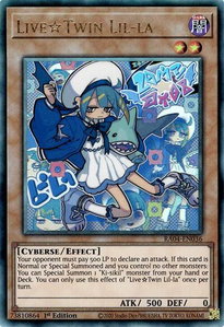 Live Twin Lil-la (PUR) - Quarter Century Stampede  #RA04-EN036 - Prismatic Ultimate Rare YuGiOh Trading Card