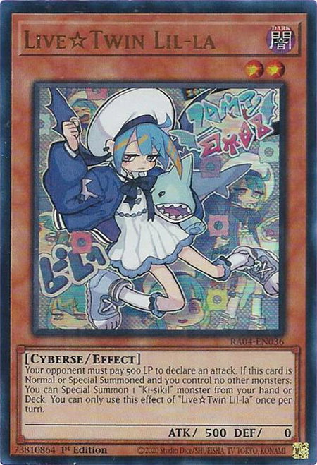 Live Twin Lil-la (UR) - Quarter Century Stampede YuGiOh trading card