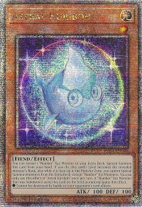 Astral Kuriboh (Quarter Century Secret Rare) - Quarter Century Stampede #RA04-EN040 - Quarter Century Secret Rare YuGiOh Trading Card