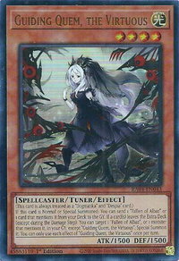 Guiding Quem, the Virtuous (UR) - Quarter Century Stampede  #RA04-EN043 - Ultra Rare YuGiOh Trading Card