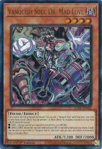 Vanquish Soul Dr. Mad Love (UR) - Quarter Century Stampede #RA04-EN045 - Ultra Rare YuGiOh Trading Card