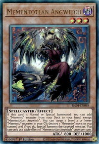 Mementotlan Angwitch (PUR) - Quarter Century Stampede  #RA04-EN048 - Prismatic Ultimate Rare YuGiOh Trading Card
