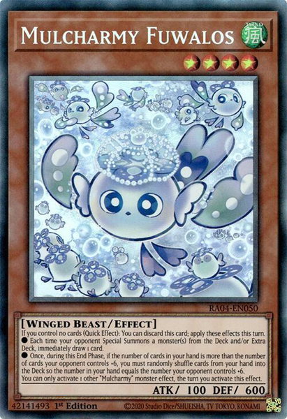 Mulcharmy Fuwalos (PCR) - Quarter Century Stampede YuGiOh trading card