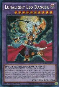 Lunalight Leo Dancer (Secret Rare) - Quarter Century Stampede #RA04-EN053 - Secret Rare YuGiOh Trading Card