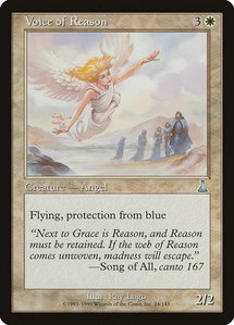 Voice of Reason - Urza's Destiny (UDS) #24 - Uncommon Magic: The Gathering Trading Card