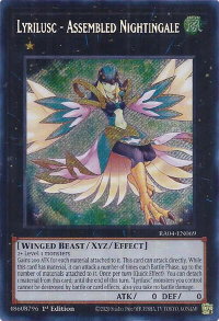 Lyrilusc - Assembled Nightingale (Secret Rare) - Quarter Century Stampede #RA04-EN069 - Secret Rare YuGiOh Trading Card