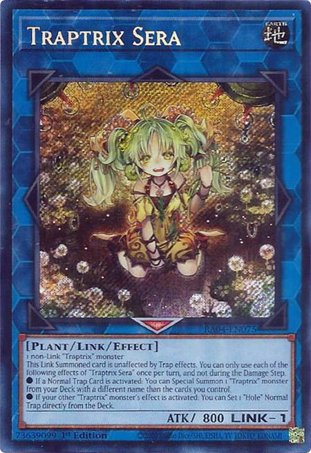 Traptrix Sera (Secret Rare) - Quarter Century Stampede YuGiOh trading card