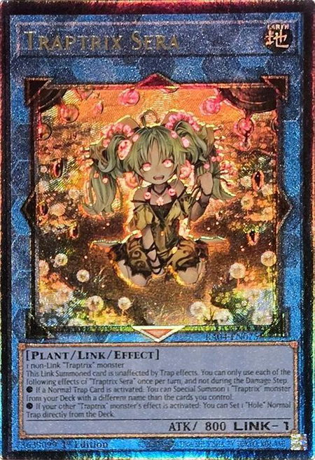 Traptrix Sera (PUR) - Quarter Century Stampede YuGiOh trading card