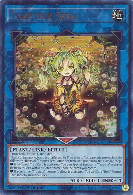 Traptrix Sera (UR) - Quarter Century Stampede YuGiOh trading card