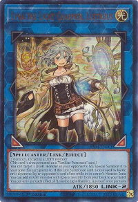 Lyna the Light Charmer, Lustrous (UR) - Quarter Century Stampede #RA04-EN081 - Ultra Rare YuGiOh Trading Card