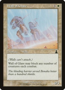 Wall of Glare - Urza's Destiny (UDS) #25 - Common Magic: The Gathering Trading Card