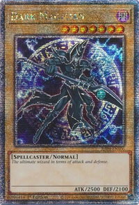 Dark Magician (7th Art) (Quarter Century Secret Rare) - Quarter Century Stampede  #RA04-EN106 - Quarter Century Secret Rare YuGiOh Trading Card