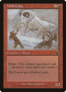 Wild Colos - Urza's Destiny (UDS) #100 - Common Magic: The Gathering Trading Card
