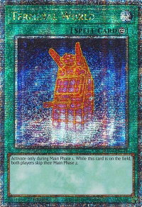 Terminal World (Quarter Century Secret Rare) - Quarter Century Stampede #RA04-EN148 - Quarter Century Secret Rare YuGiOh Trading Card