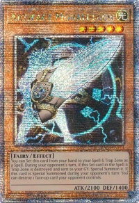 Artifact Moralltach (Quarter Century Secret Rare) - Quarter Century Stampede #RA04-EN214 - Quarter Century Secret Rare YuGiOh Trading Card
