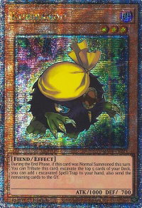 Kuribandit (Quarter Century Secret Rare) - Quarter Century Stampede #RA04-EN221 - Quarter Century Secret Rare YuGiOh Trading Card