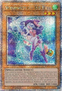 Windwitch - Ice Bell (Quarter Century Secret Rare) - Quarter Century Stampede  #RA04-EN273 - Quarter Century Secret Rare YuGiOh Trading Card
