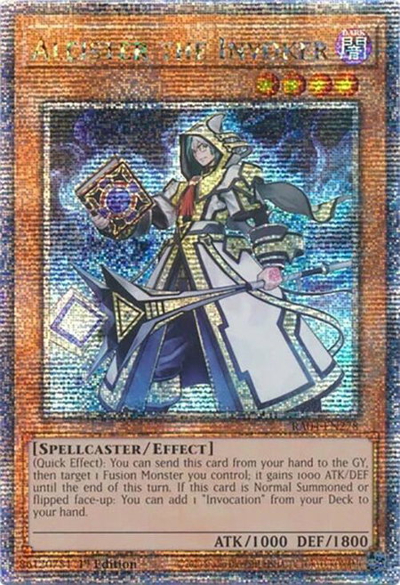 Aleister the Invoker (Quarter Century Secret Rare) - Quarter Century Stampede YuGiOh trading card