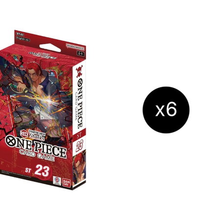 Starter Deck 23: RED Shanks Display - Starter Deck 23: RED Shanks One Piece trading card