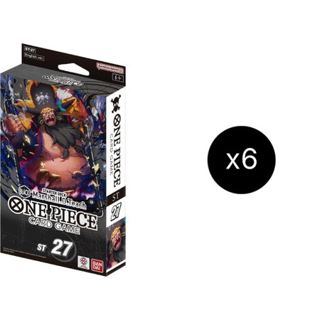 Starter Deck 27: BLACK Marshall.D.Teach Display trading card from Starter Deck 27: BLACK Marshall.D.Teach Starter Deck 27: BLACK Marshall.D.Teach Display - Starter Deck 27: BLACK Marshall.D.Teach One Piece trading card