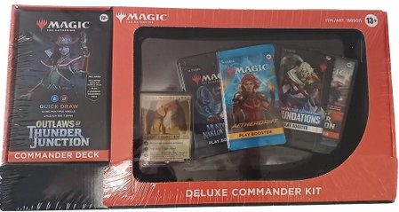 Outlaws of Thunder Junction Deluxe Commander Kit - Quick Draw - Commander: Outlaws of Thunder Junction Magic: The Gathering trading card